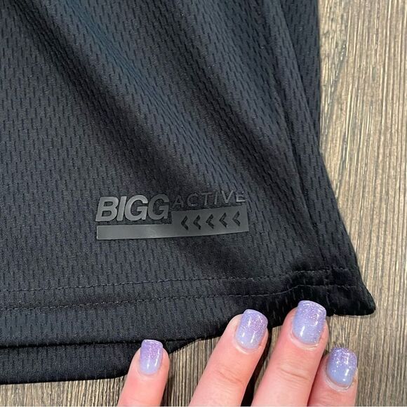 NWT Johnny Bigg Active Textured Knit Shorts Black Size 5X - Picture 3 of 8